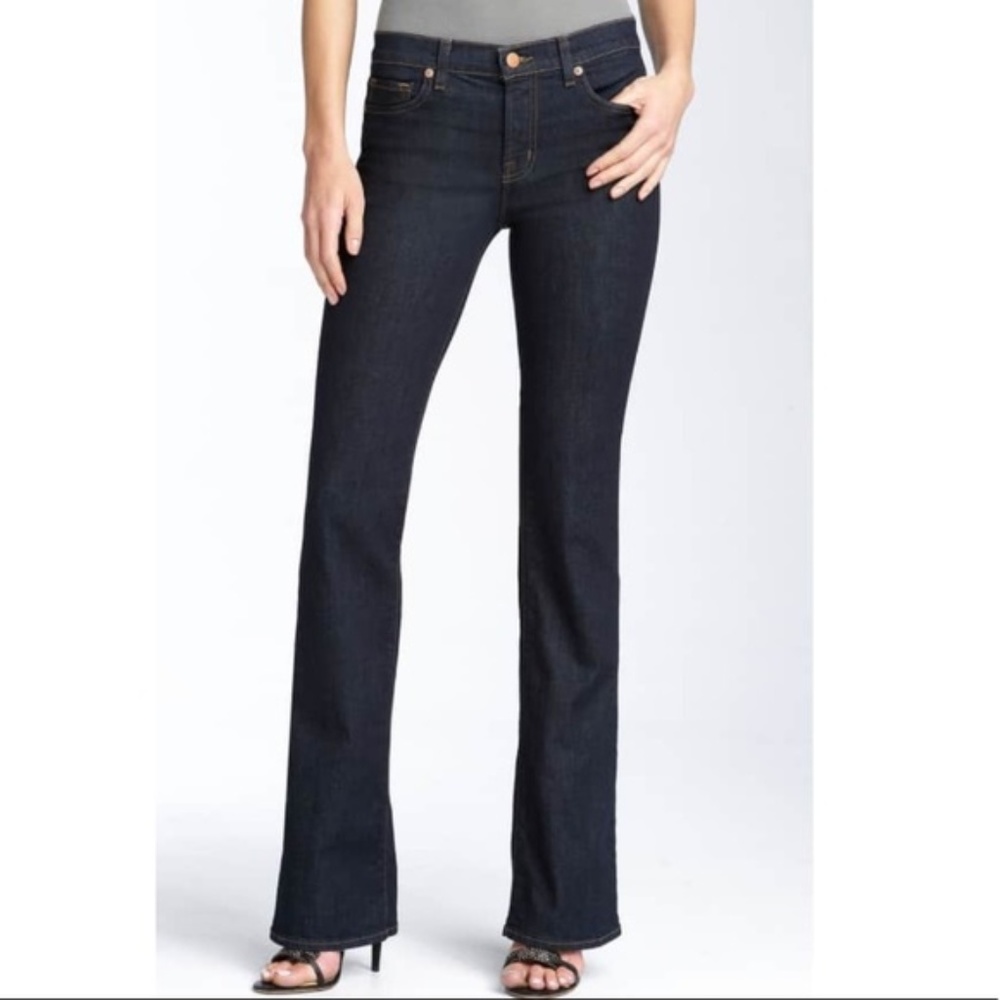 J Brand Curvy Fit Boot Cut Denim